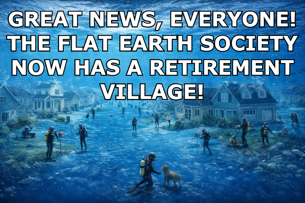 Flat Earth Society retirement villiage